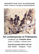 image : Art contemporain et préhistoire