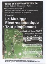 image : La Musique  électroacoustique