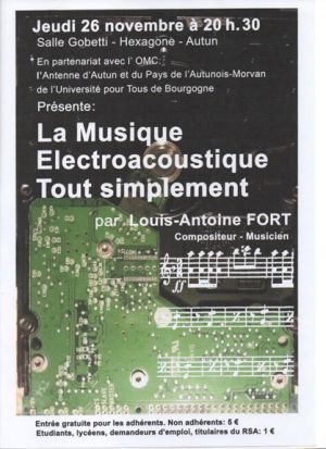 image : La Musique électroacoustique