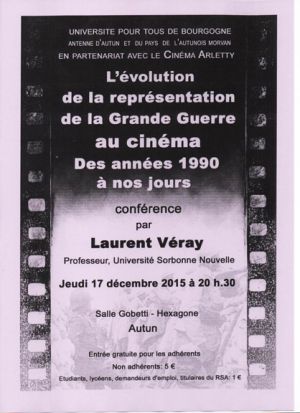 image : La représentation de la Grande Guerre au cinéma des années 1990 à nos jours