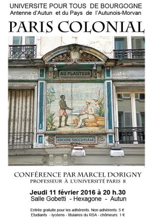 image : Paris colonial