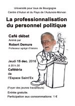 image : La Professionnalisation du personnel politique