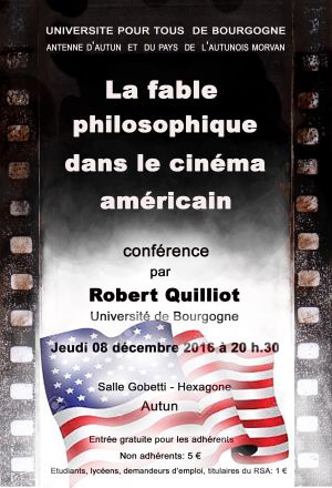 image : La Fable philosophique dans le cinéma américain