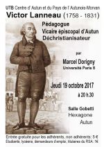 image : Victor Lanneau (1758-1830), pédagogue,vicaire épiscopal d&rsquo;Autun, déchristianisateur
