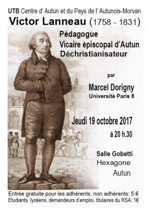 image : Victor Lanneau (1758-1830), pédagogue,vicaire épiscopal d’Autun, déchristianisateur