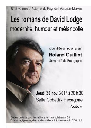 image : Les romans de David Lodge : modernité, humour et mélancolie