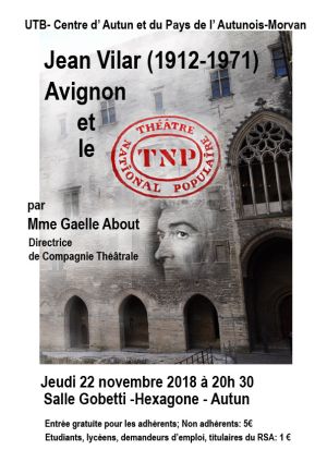 image : Jean Vilar (1912-1971), Avignon et le TNP