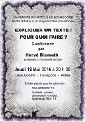 image : Expliquer un texte, pour quoi faire ?
