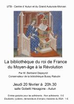 image : La bibliothèque du roi de France, du Moyen-âge à la Révolution