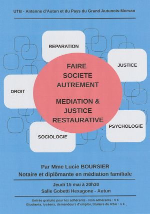 image : Faire société autrement : la médiation et la justice restaurative