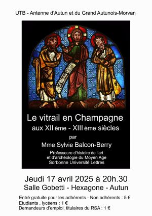 image : Le vitrail en Champagne aux XIIe et XIIIe siècles